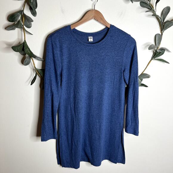 Old Navy Blue Tunic Long Sleeve LAST CALL - Picture 1 of 5